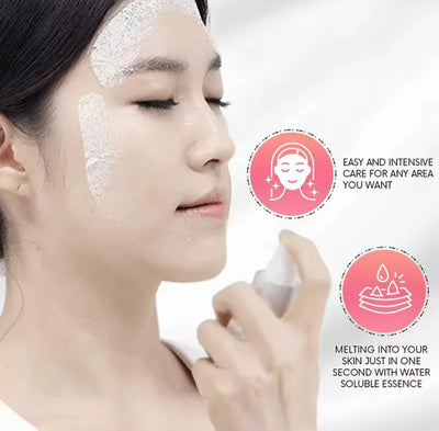 Collagen Dissolvable Mask, Anti- Aging mask, Collagen Film, Collagen Dissolving Mask, Nano melting mask, water soluble mask, Korean Glass Skin