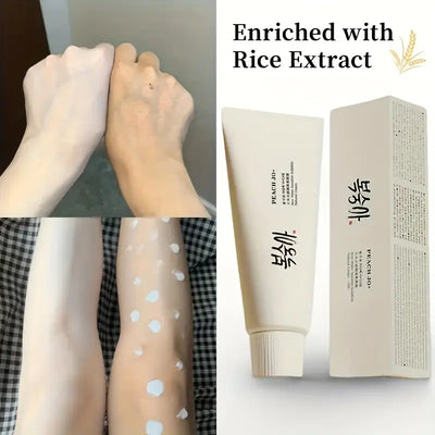 Rice Water No-Makeup Cream – Full Coverage Concealer & Brightening Moisturizer with Rice Extract