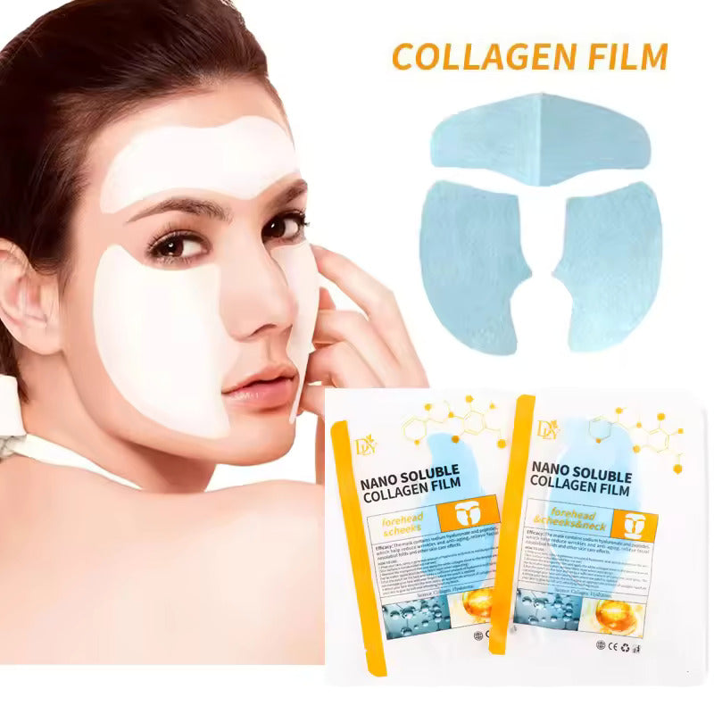Collagen Dissolvable Mask, Anti- Aging mask, Collagen Film, Collagen Dissolving Mask, Nano melting mask, water soluble mask, Korean Glass Skin