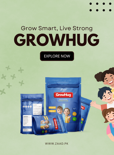 Zaad GrowHug - Kids' All-Natural Growth & Strength Blend (250g)