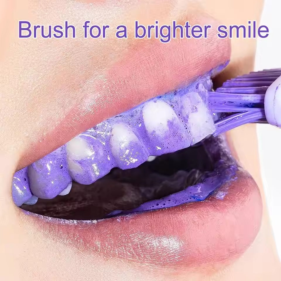 Purple Teeth Whitening Purple Toothpaste White Teeth Toothpaste For Pain Sensitive Teeth Teeth Whitening Toothpaste