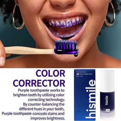 Purple Teeth Whitening Purple Toothpaste White Teeth Toothpaste For Pain Sensitive Teeth Teeth Whitening Toothpaste