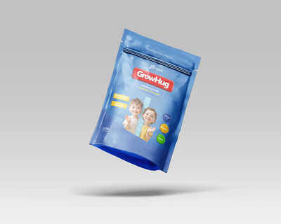 Zaad GrowHug - Kids' All-Natural Growth & Strength Blend (250g)