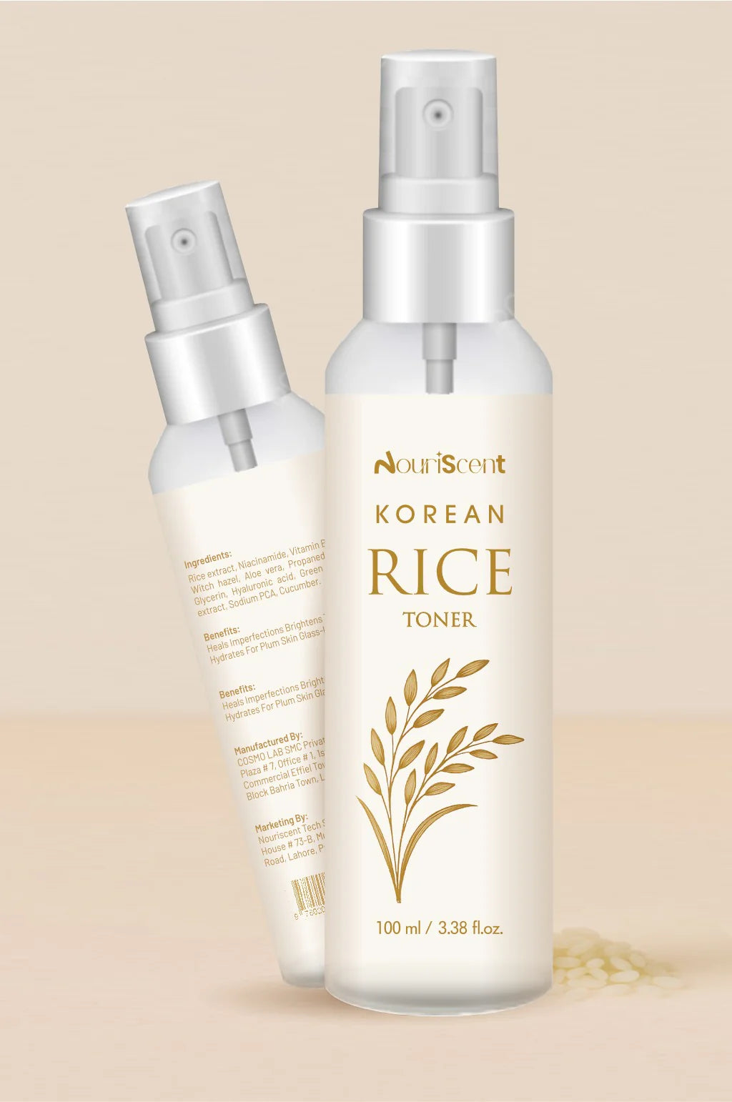 Korean Rice Toner – 100ml
